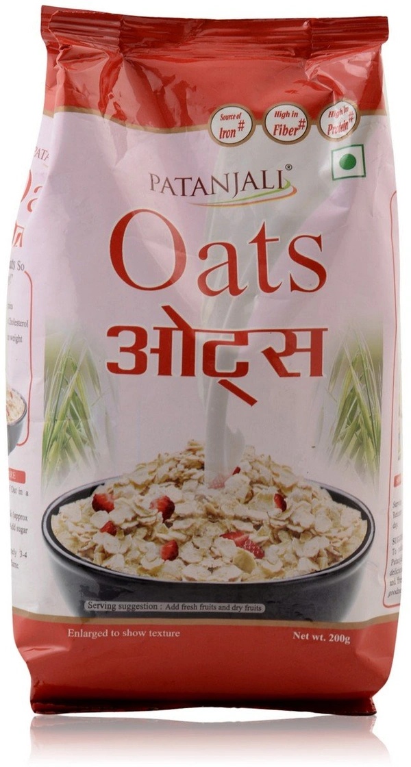 Patanjali Oats Rolled Oats - 500gram, NA, NA