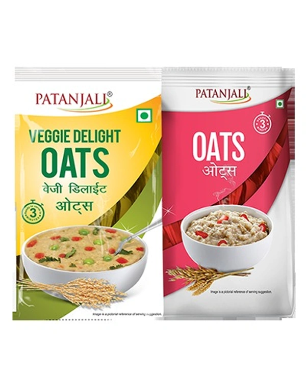 Patanjali Oats Rolled Oats - 500gram, NA, NA