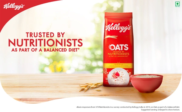 Kelloggs Oats Trusted by Nutritionists - 22gram, NA, NA