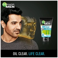 GARNIER MEN OILCLEAR ICY FACEWASH - 100G, NA, NA