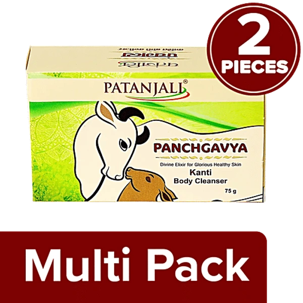 Patanjali Panchgavya kanti body soap - 75g, NA, NA