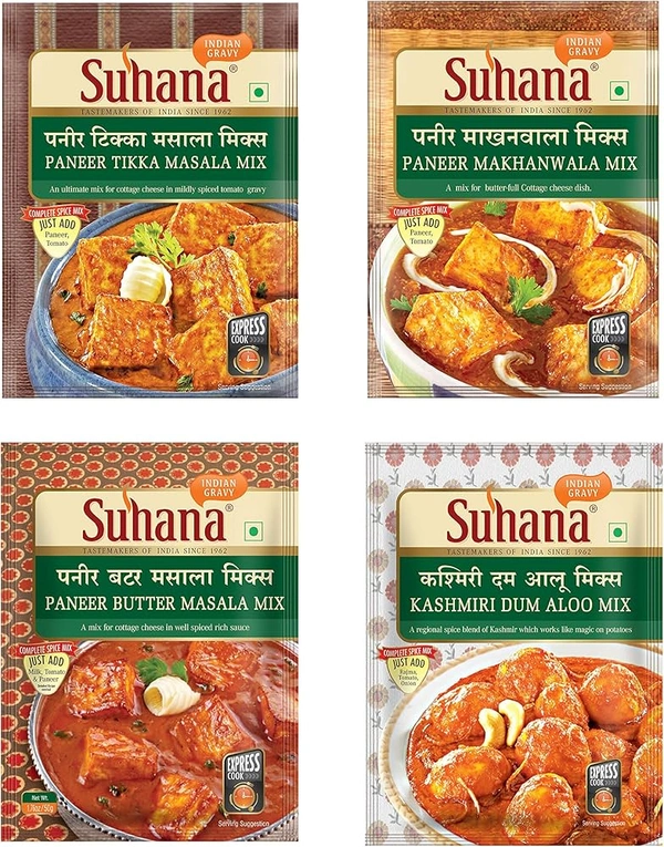 Suhana Paneer Butter Masala Mix - 50g, NA, NA