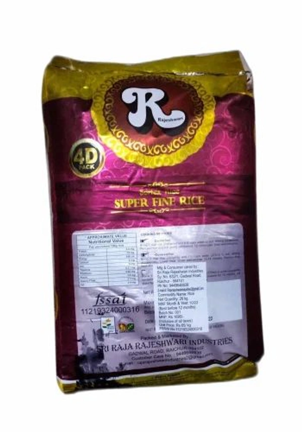 SORTEX FINE PANEER SUPER SILKY SORTEX FINE RICE - 26KG, NA, NA
