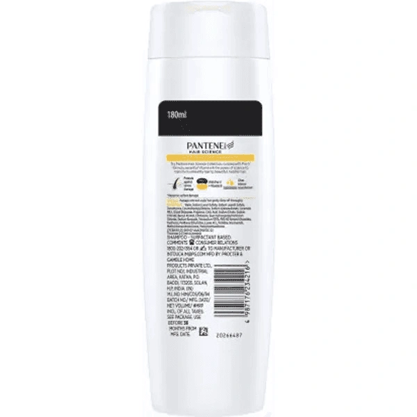 Pantene Hair Shampoo - 180ml, NA, NA