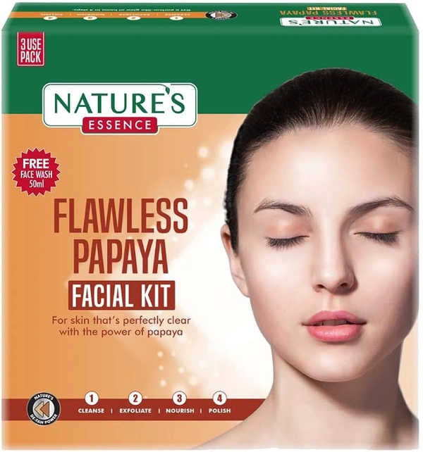 Nature's Papaya Facial Kit - 60g, NA, NA