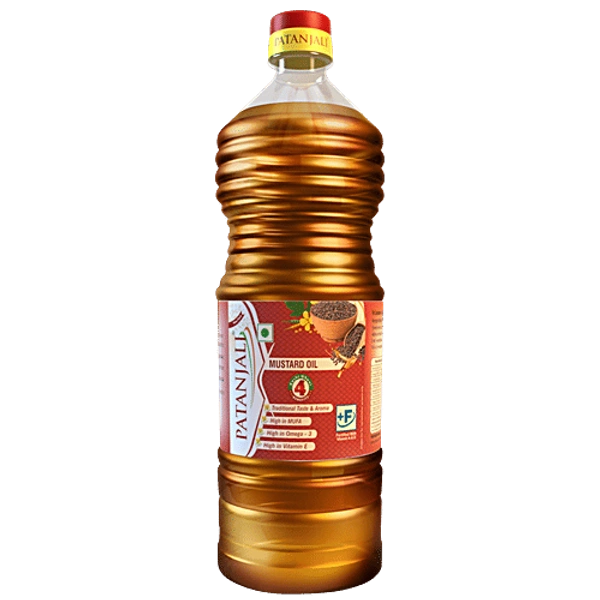 PATANJALI MUSTERD OIL - 1 LTR, NA, NA