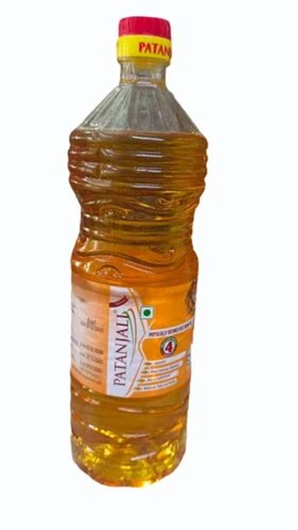 Patanjali Physically Refined Rice Bran Oil - 1 Ltr, NA, NA