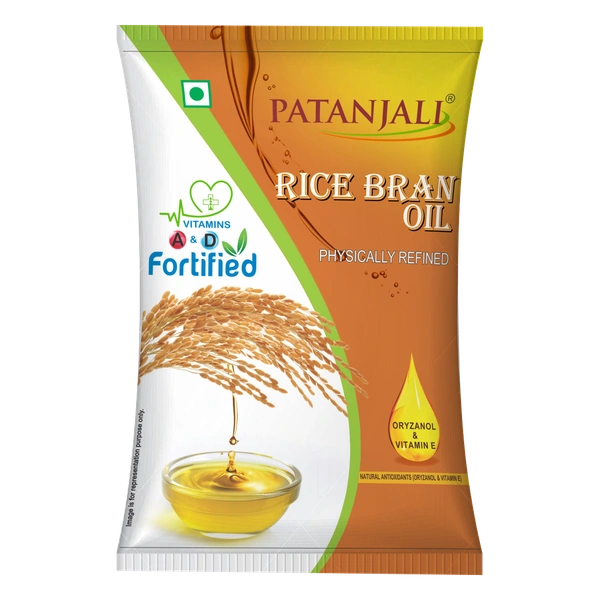 patanjali Patanjali Refined Rice Bran Oil - 1L, NA, NA