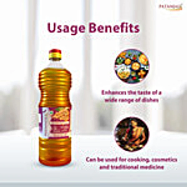 PATANJALI VIRGIN SESAME OIL - 1 LTR, NA, NA