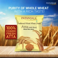 PATANJALI WHEAT FLOUR ATTA - 5KG, NA, NA