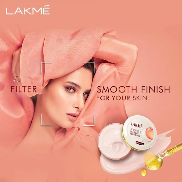 Lakme Peach Milk Cr�me Moistureriser - 100g, NA, NA