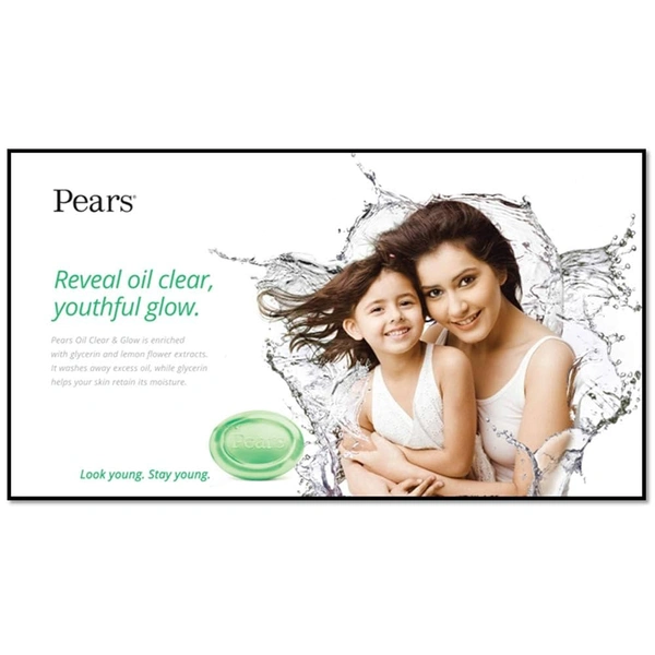PEARS OIL CLEAR GLOW SOAP - 75 G, NA, NA