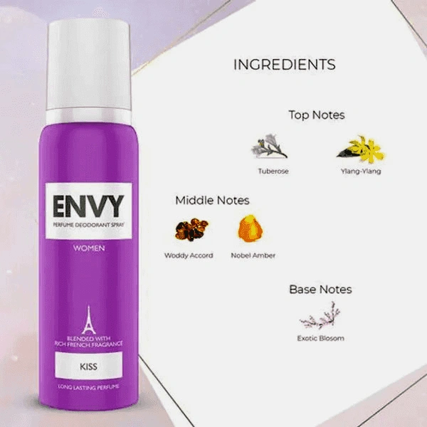 ENVY PERFUME DEODORANT SPRAY - 120ML, NA, NA