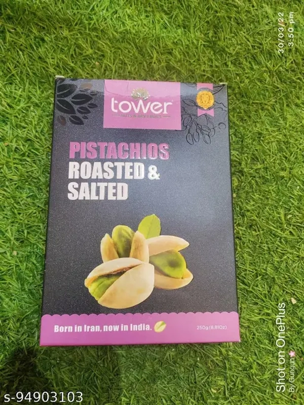 Pistachio Roasted & Salted - 250g, NA, NA