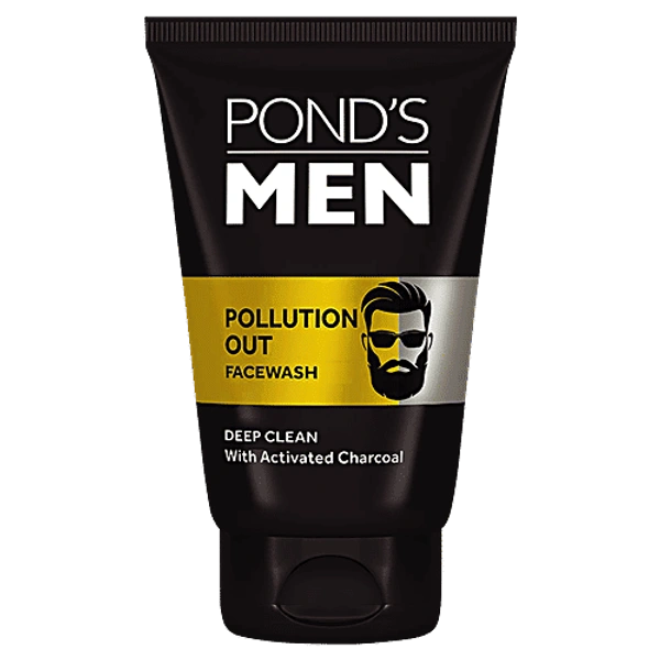 POND'S MEN POLLUTION OUT FACEWASH - 50G, NA, NA