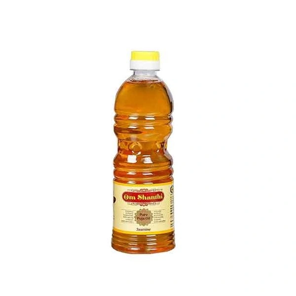 Om Shanti Pure Puja Oil (Om Shanti) - 500ml, NA, NA