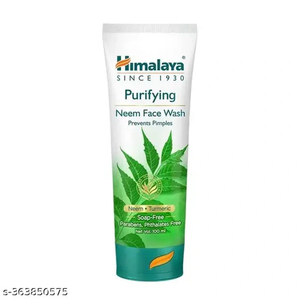 HIMALAYA PURIFYING NEEM FACEWASH - 50ML, NA, NA