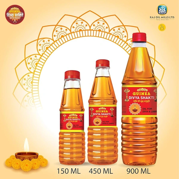 Rajyug Oil For Diya & Lamp - 450ml, NA, NA