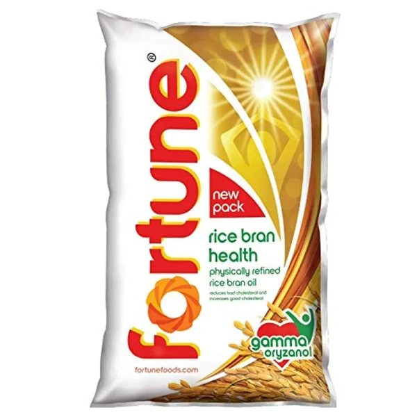 Fortune Rice bran health Oil - 1 Ltr, NA, NA