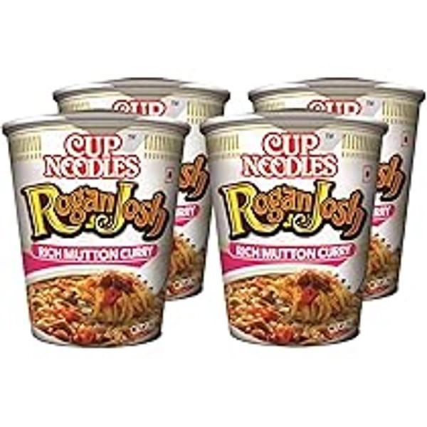 Nissin RoganJosh Cup Noodles - 70g, NA, NA