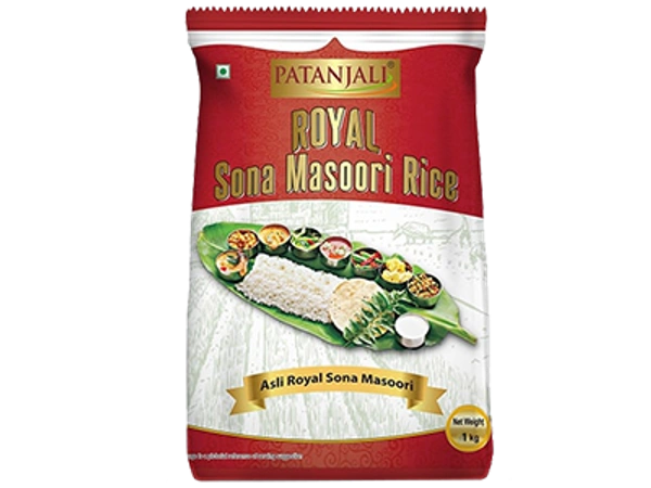 patanjali Royal sona masoori rice - 1kg, NA, NA