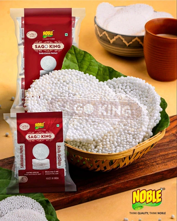 Sagoking Sabudana papad - 480gram, NA, NA