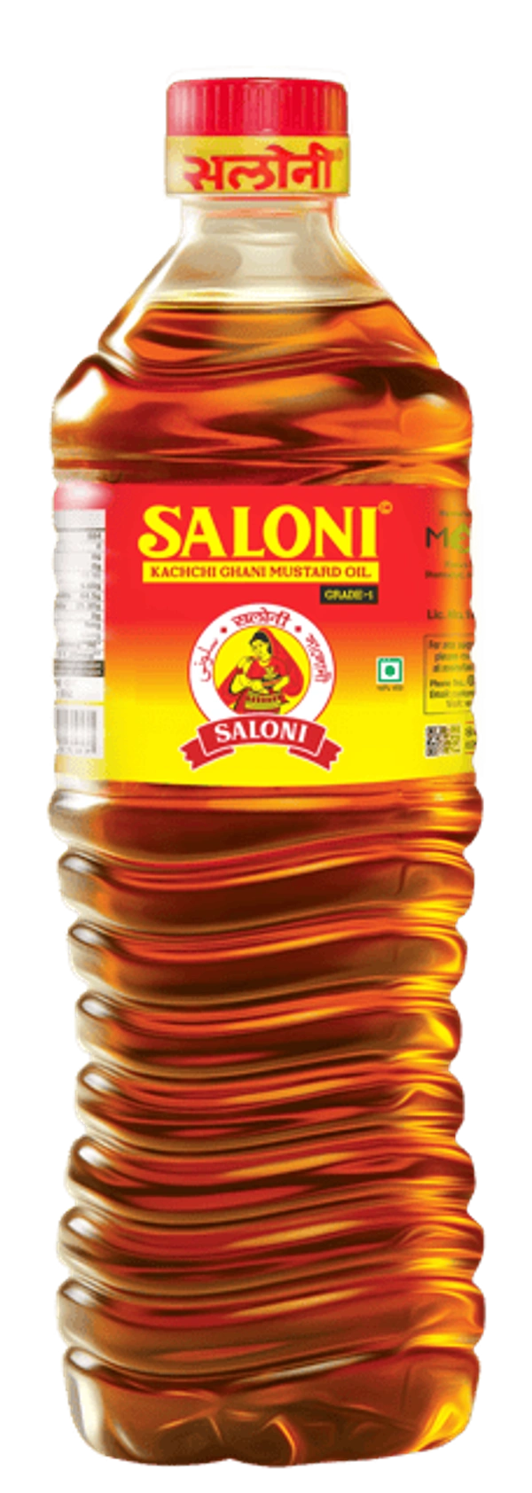 Saloni Kachchi Ghani Mustard Oil - 1000ml, NA, NA