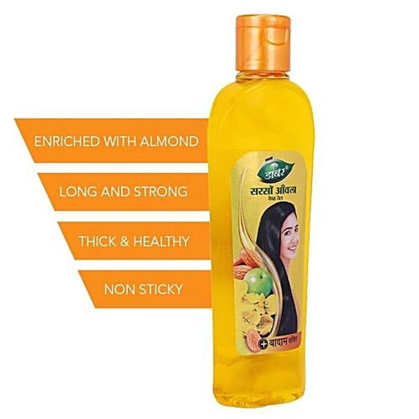 DABUR SARSO AMLA KESH TAIL - 300ML, NA, NA