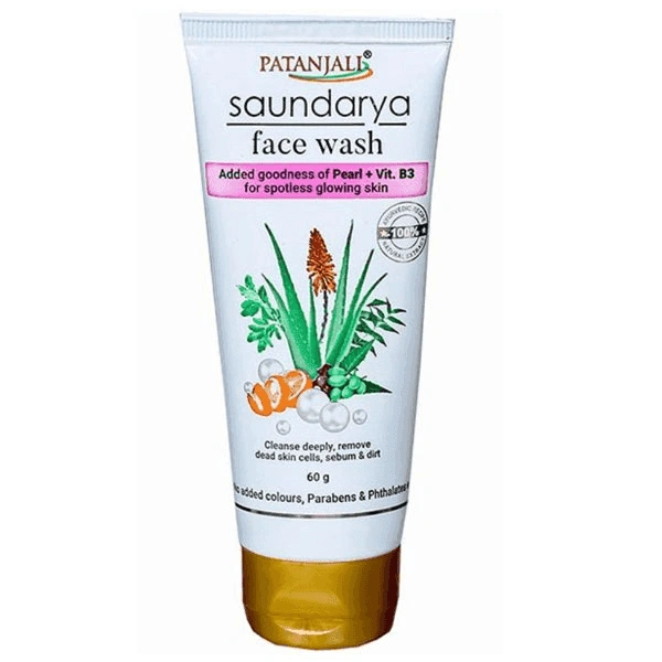 PATANJALI SAUNDARYA FACEWASH - 60G, NA, NA