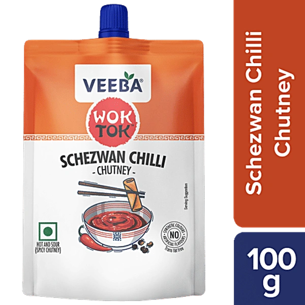 Veeba Schezwan Chilli Wok Tok - 100g, NA, NA