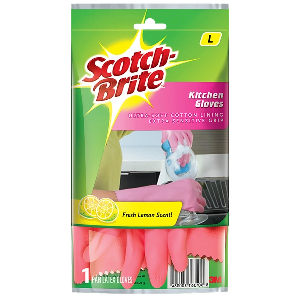Scotch Brite Kitchen Gloves - 1N, NA, NA