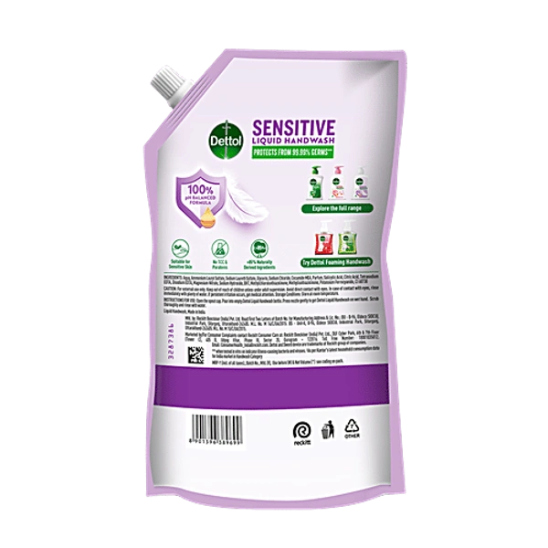 DETTOL SENSITIVE HANDWASH - 675ML, NA, NA