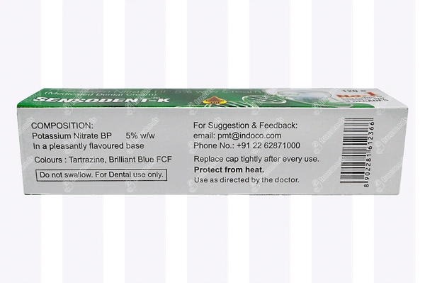 Sensodent -K - 120g, NA, NA