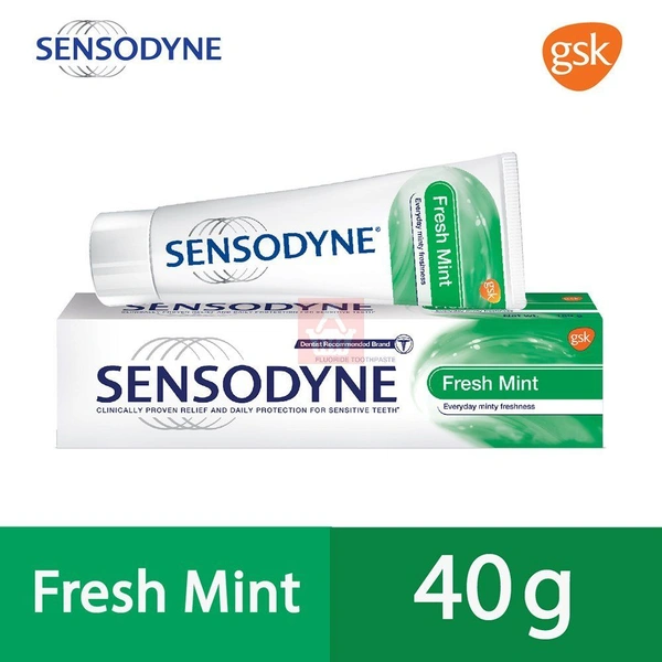 Sensodyne Fresh Mint - 40g, NA, NA