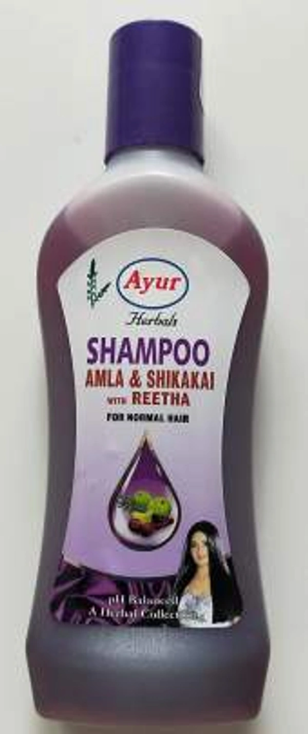 Ayur Shampoo amla & shikakai With Reetha - 200ml, NA, NA