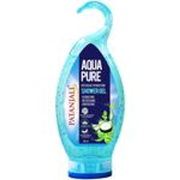 Patanjali Shower Gel Aqua Pure - 250ml, NA, NA
