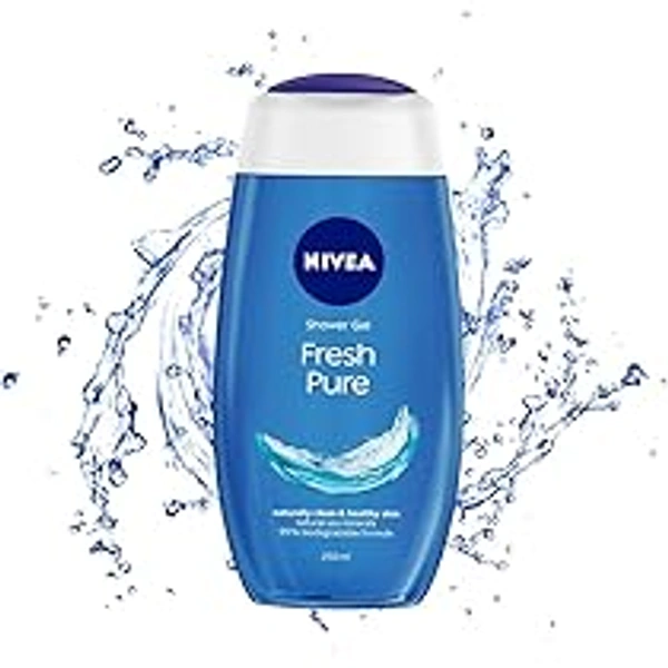 Nivea Shower Gel Fresh Pure - 125ml, NA, NA