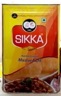 Sikka Agmark Mustard Oil - 5 Ltr, NA, NA