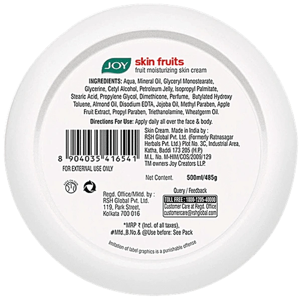 Joy Skin Fruits Skin Cream - 50ml, NA, NA