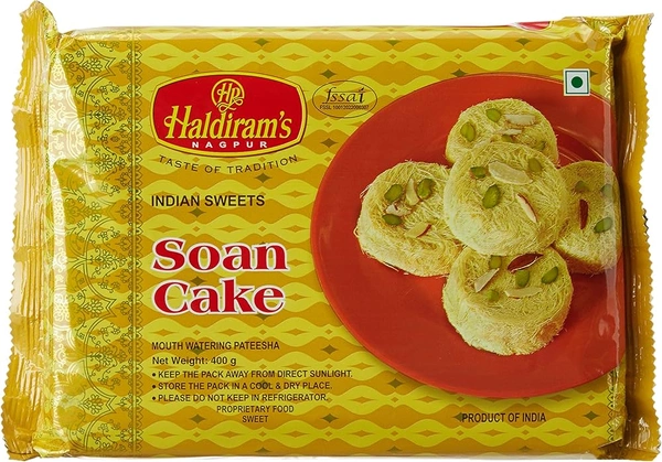 Haldiram's Soan Cake - 400g, NA, NA