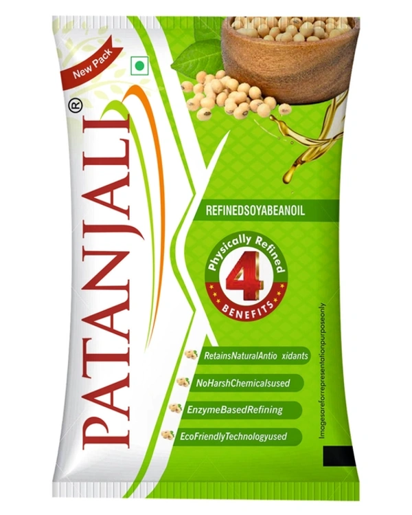 Patanjali Soyabean Oil Refined - 1L, NA, NA