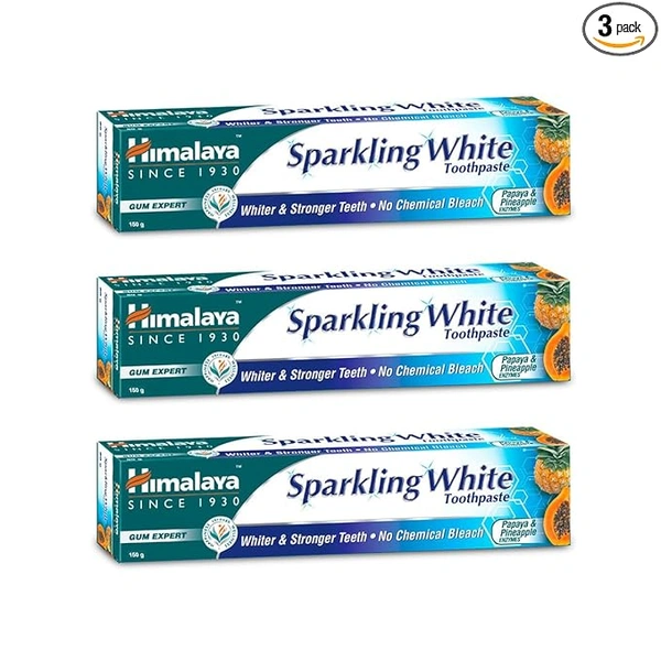 Himalaya Sparkling White Toothpaste - 150g, NA, NA