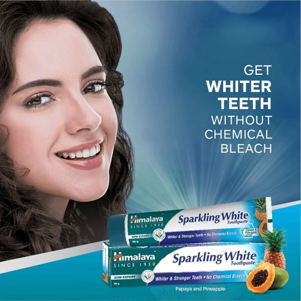 Himalaya Sparkling White Toothpaste - 150g, NA, NA