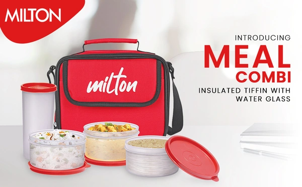 Milton Steel Softline Tiffin (STEEL COMBI) - 400ml, NA, NA