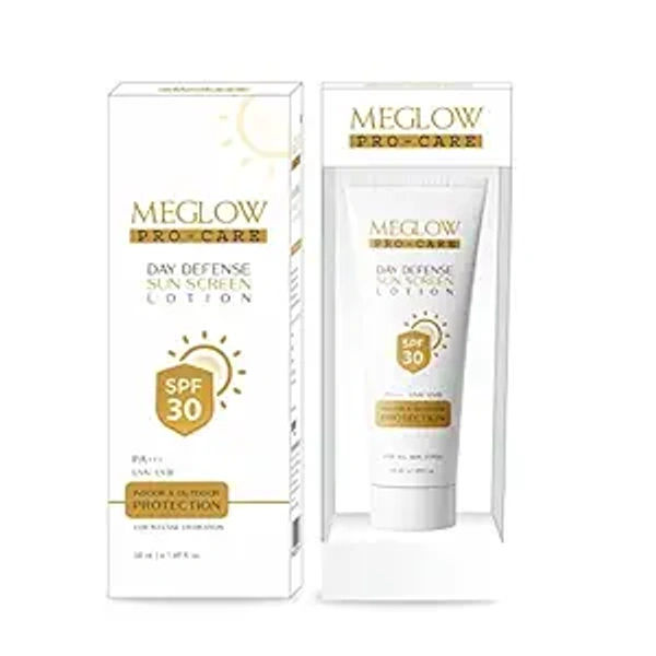 MEGLOW SUN SCREEN LOTION - 50ML, NA, NA