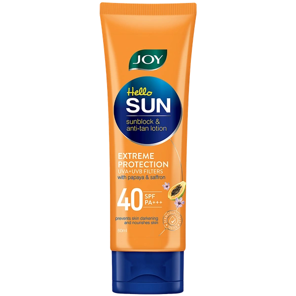 Joy Sunblock & Anti-Tan Lotion - 60ml, NA, NA