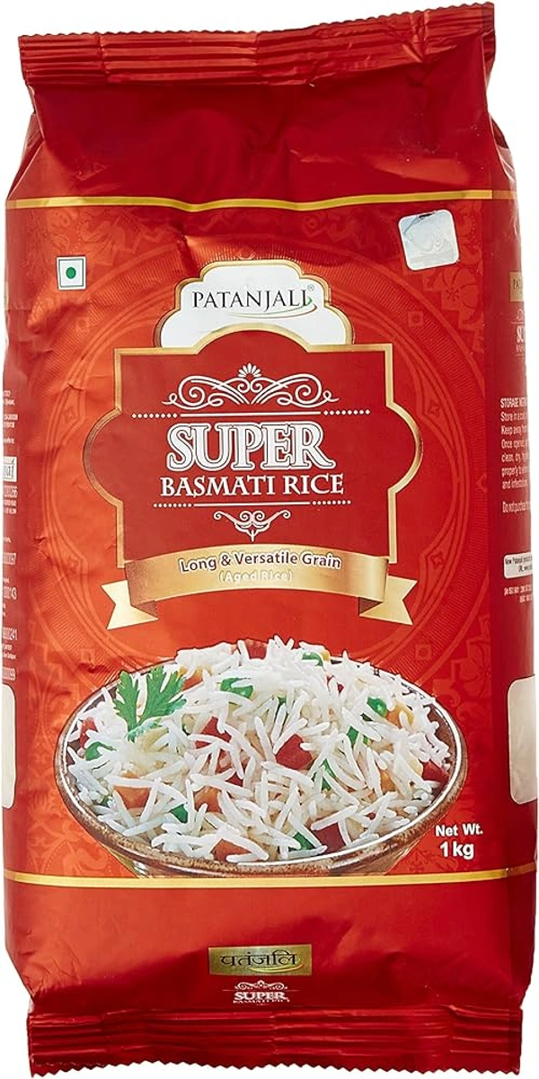 Patanjali Super basmati rice - 1kg, NA, NA