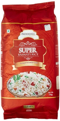 Patanjali Super basmati rice - 1kg, NA, NA