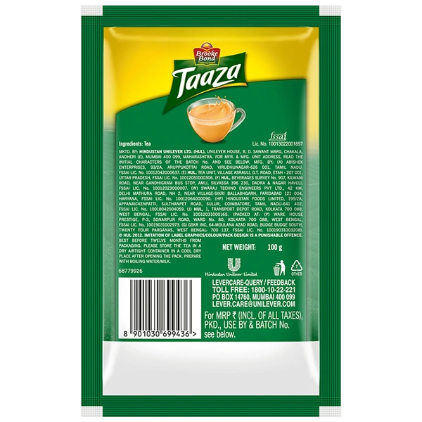 Brooke Bond Taaza Chai - 90g, NA, NA