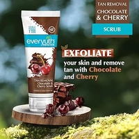 EVERYUTH TAN REMONAL CHOCOLATE & CHERRY SCRUB - 50G, NA, NA
